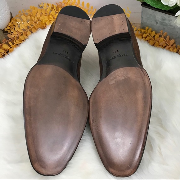 NEW Peter Millar Collection Derby Brogue - Cognac main image 6